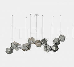 Итальянские Свет - Люстра WELLES GLASS LONG CHANDELIER 12 Итальянские Свет - Люстра WELLES GLASS LONG CHANDELIER 12 фабрика Gabriel Scott