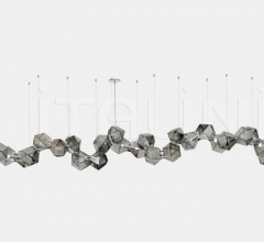 Итальянские Свет - Люстра WELLES GLASS LONG CHANDELIER 26 Итальянские Свет - Люстра WELLES GLASS LONG CHANDELIER 26 фабрика Gabriel Scott