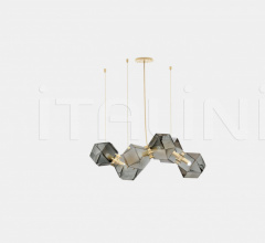 Итальянские Свет - Люстра WELLES GLASS LONG CHANDELIER 6 Итальянские Свет - Люстра WELLES GLASS LONG CHANDELIER 6 фабрика Gabriel Scott