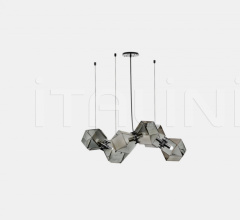 Итальянские Свет - Люстра WELLES GLASS LONG CHANDELIER 6 Итальянские Свет - Люстра WELLES GLASS LONG CHANDELIER 6 фабрика Gabriel Scott
