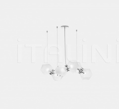 Итальянские Свет - Люстра WELLES GLASS LONG CHANDELIER 6 Итальянские Свет - Люстра WELLES GLASS LONG CHANDELIER 6 фабрика Gabriel Scott