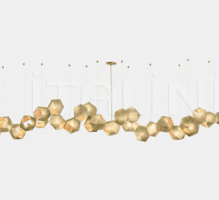 Итальянские Свет - Люстра WELLES STEEL LONG CHANDELIER 30 Итальянские Свет - Люстра WELLES STEEL LONG CHANDELIER 30 фабрика Gabriel Scott