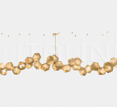 Итальянские Свет - Люстра WELLES STEEL LONG CHANDELIER 28 Итальянские Свет - Люстра WELLES STEEL LONG CHANDELIER 28 фабрика Gabriel Scott