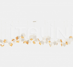 Итальянские Свет - Люстра WELLES STEEL LONG CHANDELIER 28 Итальянские Свет - Люстра WELLES STEEL LONG CHANDELIER 28 фабрика Gabriel Scott