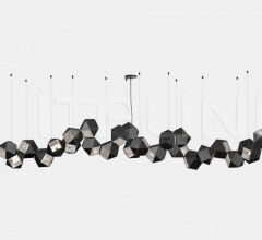 Итальянские Свет - Люстра WELLES STEEL LONG CHANDELIER 26 Итальянские Свет - Люстра WELLES STEEL LONG CHANDELIER 26 фабрика Gabriel Scott