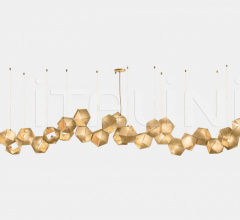 Итальянские Свет - Люстра WELLES STEEL LONG CHANDELIER 26 Итальянские Свет - Люстра WELLES STEEL LONG CHANDELIER 26 фабрика Gabriel Scott