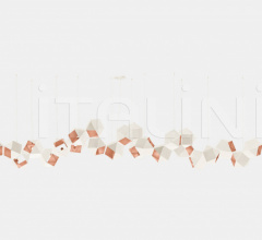 Итальянские Свет - Люстра WELLES STEEL LONG CHANDELIER 24 Итальянские Свет - Люстра WELLES STEEL LONG CHANDELIER 24 фабрика Gabriel Scott