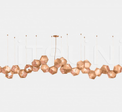 Итальянские Свет - Люстра WELLES STEEL LONG CHANDELIER 24 Итальянские Свет - Люстра WELLES STEEL LONG CHANDELIER 24 фабрика Gabriel Scott