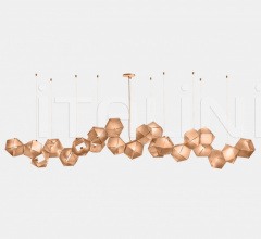 Итальянские Свет - Люстра WELLES STEEL LONG CHANDELIER 22 Итальянские Свет - Люстра WELLES STEEL LONG CHANDELIER 22 фабрика Gabriel Scott