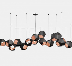 Итальянские Свет - Люстра WELLES STEEL LONG CHANDELIER 16 Итальянские Свет - Люстра WELLES STEEL LONG CHANDELIER 16 фабрика Gabriel Scott