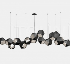 Итальянские Свет - Люстра WELLES STEEL LONG CHANDELIER 16 Итальянские Свет - Люстра WELLES STEEL LONG CHANDELIER 16 фабрика Gabriel Scott