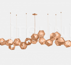 Итальянские Свет - Люстра WELLES STEEL LONG CHANDELIER 16 Итальянские Свет - Люстра WELLES STEEL LONG CHANDELIER 16 фабрика Gabriel Scott