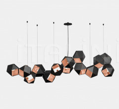 Итальянские Свет - Люстра WELLES STEEL LONG CHANDELIER 14 Итальянские Свет - Люстра WELLES STEEL LONG CHANDELIER 14 фабрика Gabriel Scott