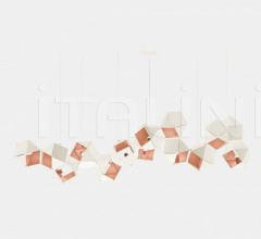 Итальянские Свет - Люстра WELLES STEEL LONG CHANDELIER 14 Итальянские Свет - Люстра WELLES STEEL LONG CHANDELIER 14 фабрика Gabriel Scott