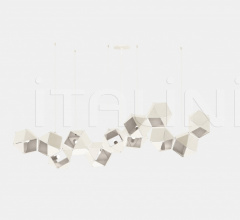 Итальянские Свет - Люстра WELLES STEEL LONG CHANDELIER 12 Итальянские Свет - Люстра WELLES STEEL LONG CHANDELIER 12 фабрика Gabriel Scott