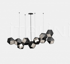 Итальянские Свет - Люстра WELLES STEEL LONG CHANDELIER 10 Итальянские Свет - Люстра WELLES STEEL LONG CHANDELIER 10 фабрика Gabriel Scott