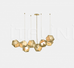 Итальянские Свет - Люстра WELLES STEEL LONG CHANDELIER 8 Итальянские Свет - Люстра WELLES STEEL LONG CHANDELIER 8 фабрика Gabriel Scott