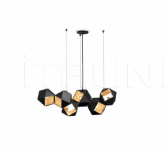 Итальянские Свет - Люстра WELLES STEEL LONG CHANDELIER 6 Итальянские Свет - Люстра WELLES STEEL LONG CHANDELIER 6 фабрика Gabriel Scott