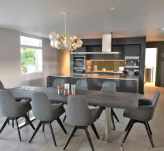 Итальянские Свет - Люстра WELLES STEEL CENTRAL CHANDELIER Итальянские Свет - Люстра WELLES STEEL CENTRAL CHANDELIER фабрика Gabriel Scott