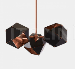 Итальянские Свет - Подвесной светильник WELLES STEEL 3-SPOKE PENDANT Итальянские Свет - Подвесной светильник WELLES STEEL 3-SPOKE PENDANT фабрика Gabriel Scott