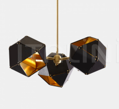 Итальянские Свет - Подвесной светильник WELLES STEEL 3-SPOKE PENDANT Итальянские Свет - Подвесной светильник WELLES STEEL 3-SPOKE PENDANT фабрика Gabriel Scott