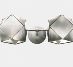 Итальянские Свет - Настенный светильник WELLES STEEL DOUBLE HEAD SCONCE Итальянские Свет - Настенный светильник WELLES STEEL DOUBLE HEAD SCONCE фабрика Gabriel Scott