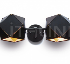 Итальянские Свет - Настенный светильник WELLES STEEL DOUBLE HEAD SCONCE Итальянские Свет - Настенный светильник WELLES STEEL DOUBLE HEAD SCONCE фабрика Gabriel Scott