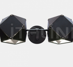 Итальянские Свет - Настенный светильник WELLES STEEL DOUBLE HEAD SCONCE Итальянские Свет - Настенный светильник WELLES STEEL DOUBLE HEAD SCONCE фабрика Gabriel Scott