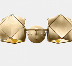 Итальянские Свет - Настенный светильник WELLES STEEL DOUBLE HEAD SCONCE Итальянские Свет - Настенный светильник WELLES STEEL DOUBLE HEAD SCONCE фабрика Gabriel Scott