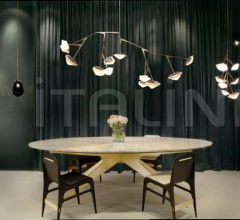 Итальянские Свет - Люстра MYRIAD CHANDELIER 9 LONG фабрика Gabriel Scott