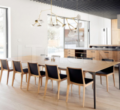 Итальянские Свет - Люстра MYRIAD CHANDELIER 12 LONG фабрика Gabriel Scott