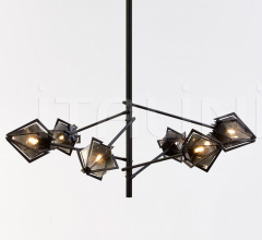 Итальянские Свет - Люстра HARLOW Spoke Chandelier фабрика Gabriel Scott