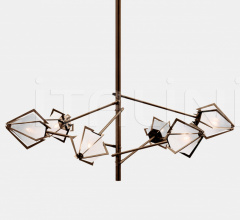 Итальянские Свет - Люстра HARLOW Spoke Chandelier фабрика Gabriel Scott