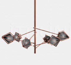 Итальянские Свет - Люстра HARLOW Spoke Chandelier фабрика Gabriel Scott