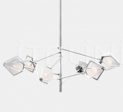 Итальянские Свет - Люстра HARLOW Spoke Chandelier фабрика Gabriel Scott