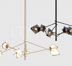 Итальянские Свет - Люстра HARLOW Spoke Chandelier фабрика Gabriel Scott