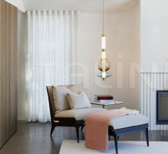 Кресло BOUDOIR CHAIR & OTTOMAN фабрика Gabriel Scott