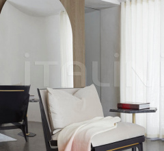 Кресло BOUDOIR CHAIR & OTTOMAN фабрика Gabriel Scott