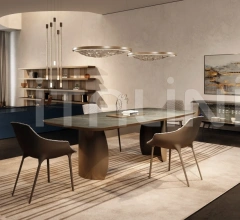 Итальянские Столы обеденные - Стол обеденный PETALO 72 фабрика Reflex Angelo