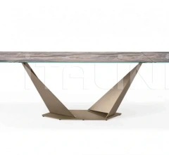 Итальянские Столы обеденные - Стол обеденный QUARTZ 72 ALLUNGABILE фабрика Reflex Angelo