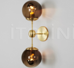 Настенный светильник Modo Sconce - 2 Globes Настенный светильник Modo Sconce - 2 Globes фабрика Roll & Hill