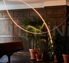 Итальянские Напольные светильники - Напольный светильник Pole 2 фабрика Roll & Hill