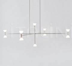 Люстра Apollo Chandelier - 10 Lights - Vertical Люстра Apollo Chandelier - 10 Lights - Vertical фабрика Roll & Hill