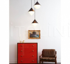 Подвесной светильник Half & Half Pendant - Cone Подвесной светильник Half & Half Pendant - Cone фабрика Roll & Hill