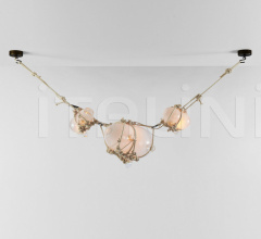Потолочный светильник Knotty Bubbles Chain - 1 Lg, 2 Sm Bubbles Потолочный светильник Knotty Bubbles Chain - 1 Lg, 2 Sm Bubbles фабрика Roll & Hill