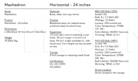 Подвесной светильник Maxhedron 24 inches - Horizontal Roll & Hill