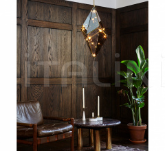 Подвесной светильник Maxhedron 24 inches - Vertical Подвесной светильник Maxhedron 24 inches - Vertical фабрика Roll & Hill