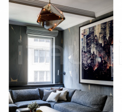 Подвесной светильник Maxhedron 30 inches - Horizontal Подвесной светильник Maxhedron 30 inches - Horizontal фабрика Roll & Hill