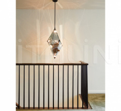 Подвесной светильник Maxhedron 30 inches - Vertical Подвесной светильник Maxhedron 30 inches - Vertical фабрика Roll & Hill