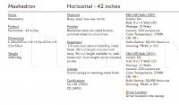 Подвесной светильник Maxhedron 42 inches - Horizontal Roll & Hill